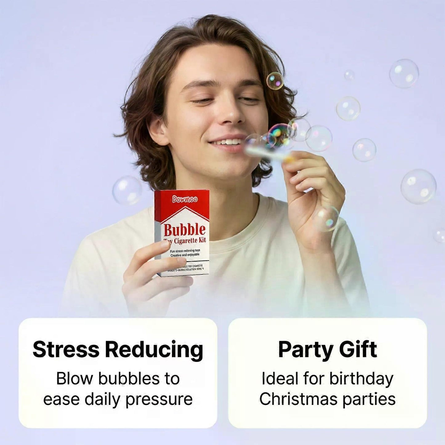 Stress Relief Toy Fake Bubbles Smoke Cigarettes