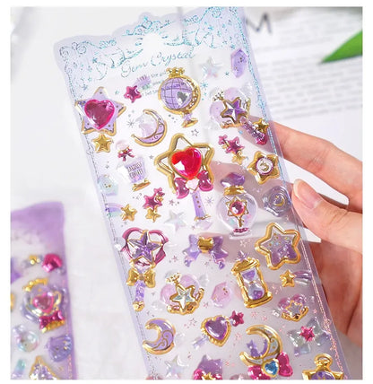 Diamond Crystal Stickers 3D Gem Stickers