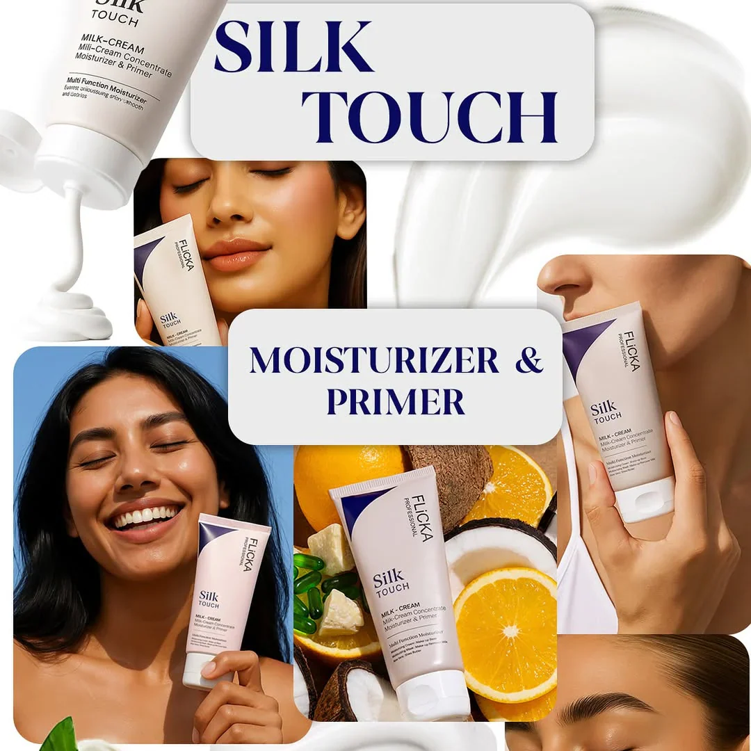 3-in-1 Flicka Silk Touch Concentrate - Primer and Moisturizer