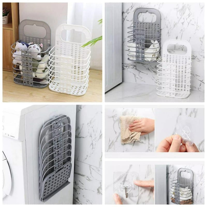Wall Mounted  Breathable Dirty Clothes Storage Basket