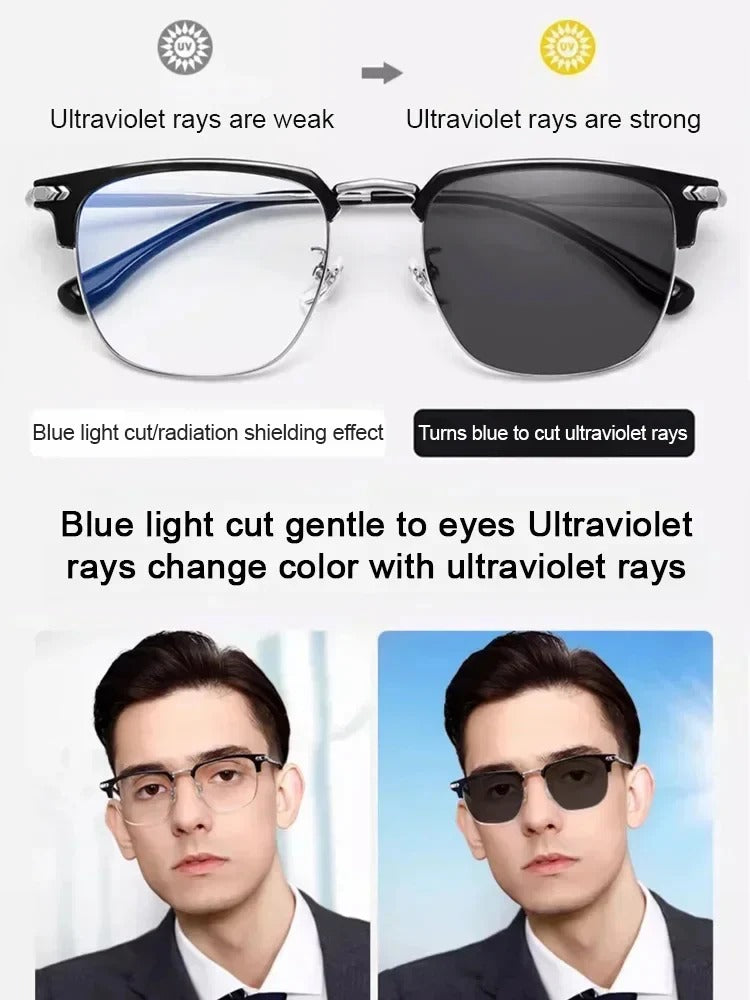 Best Selling 50% Off Automatic zoom anti-blue light presbyopia glasses