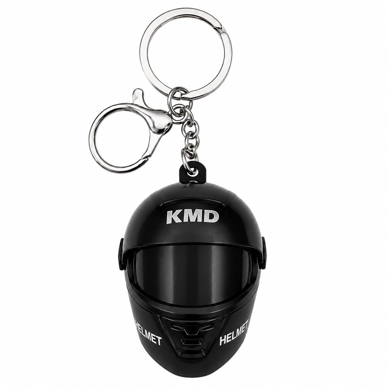 LED Helmet Keychain for Bike & Car Keys