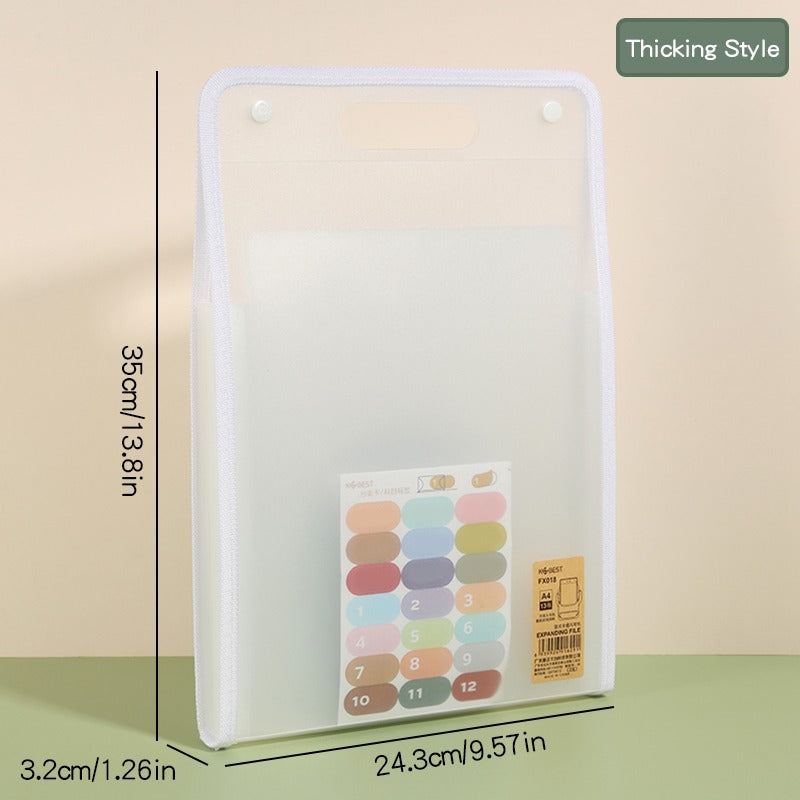 Portable Vertical Waterproof File Folder