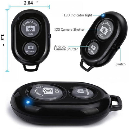 Wireless Bluetooth Selfie Camera Remote Control Shutter