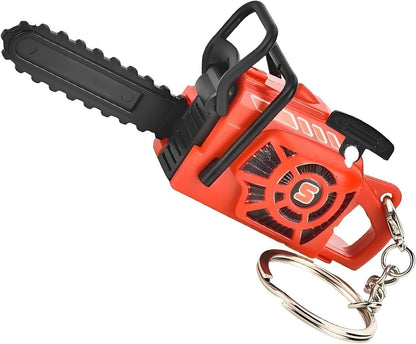 Pull Cord Mini Chainsaw Keychain