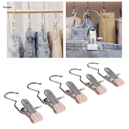 Stainless Steel Laundry Clothes Pegs with Hook