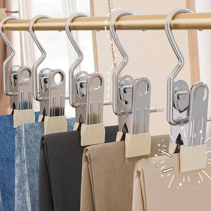 Stainless Steel Laundry Clothes Pegs with Hook