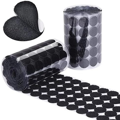 Magic Sticky Self Adhesive Velcro Round Pads Dots