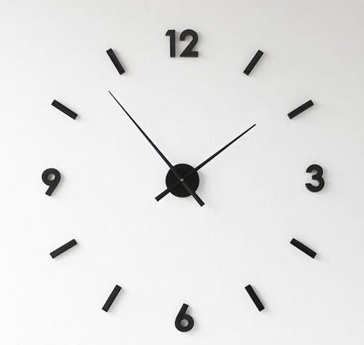 Unique 3D wall clock