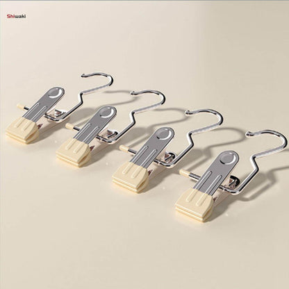 Stainless Steel Laundry Clothes Pegs with Hook