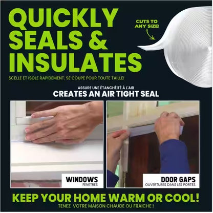 Alien Draft Seal Transparent Silicone Seal Strip