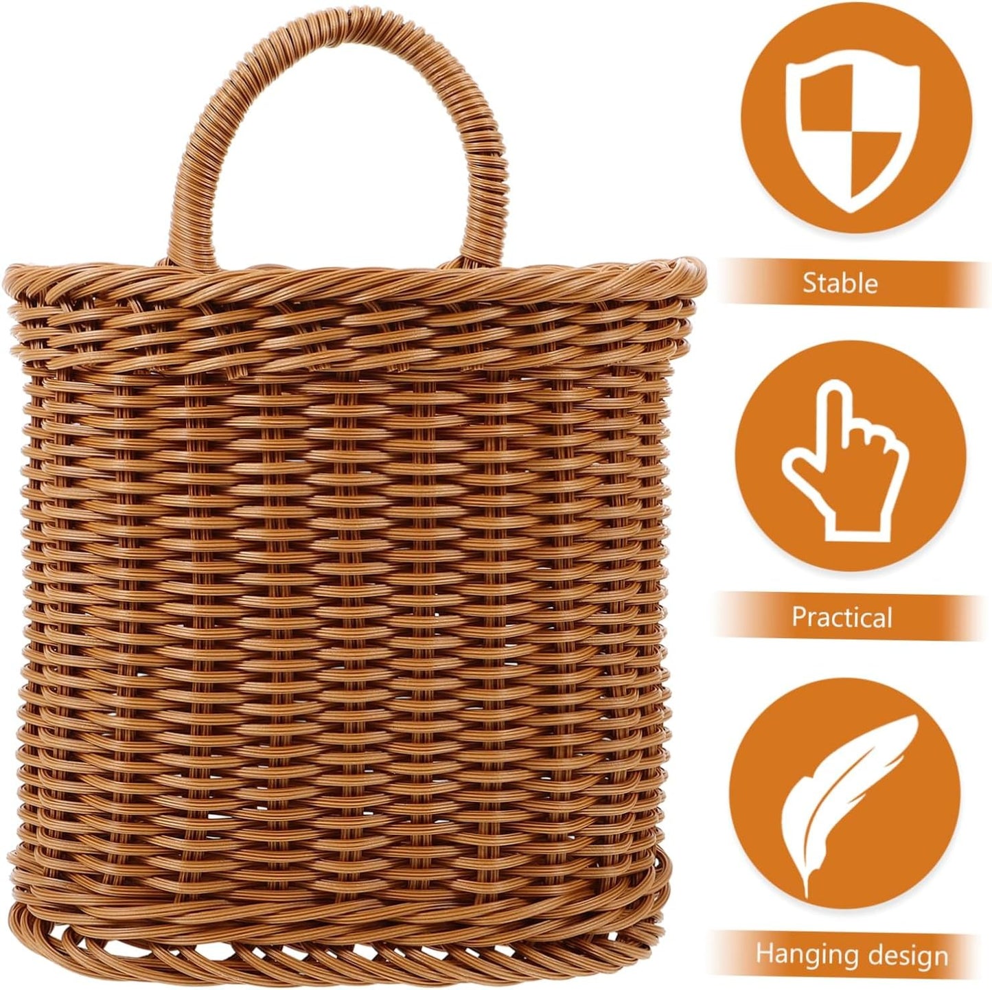 Wall Hanging Storage Basket for Kitchen