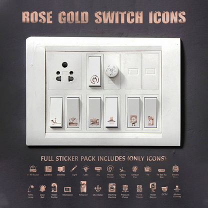 Switch Sticker For for Electric Board
