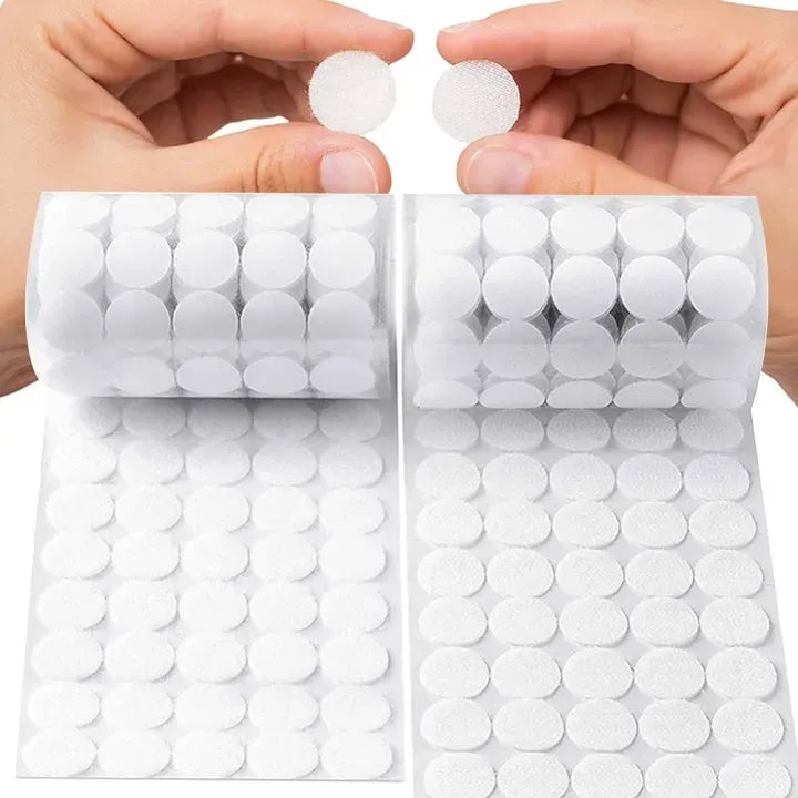 Magic Sticky Self Adhesive Velcro Round Pads Dots