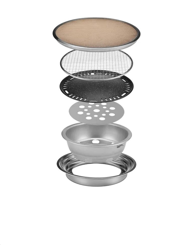 Multifunctional Folding Outdoor Grill Table