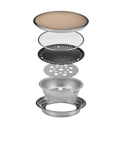 Multifunctional Folding Outdoor Grill Table