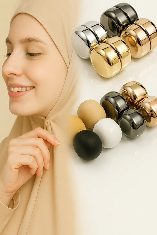 Hijab Magnets Scarf Pins Without Holes