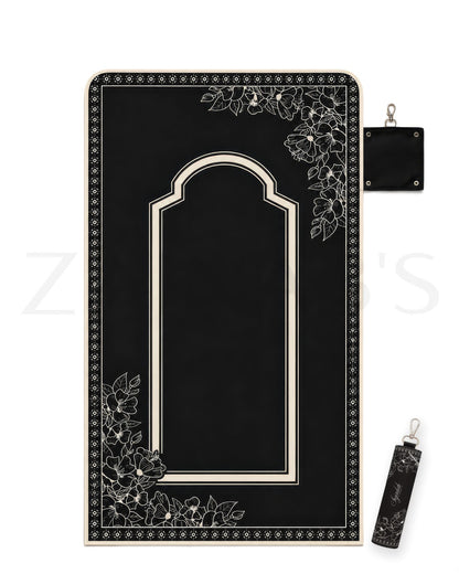 Keychain Floral Charm Prayer Mat
