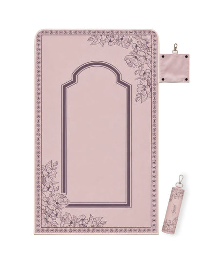 Keychain Floral Charm Prayer Mat