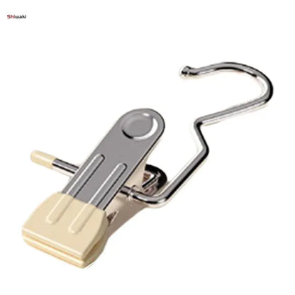Stainless Steel Laundry Clothes Pegs with Hook