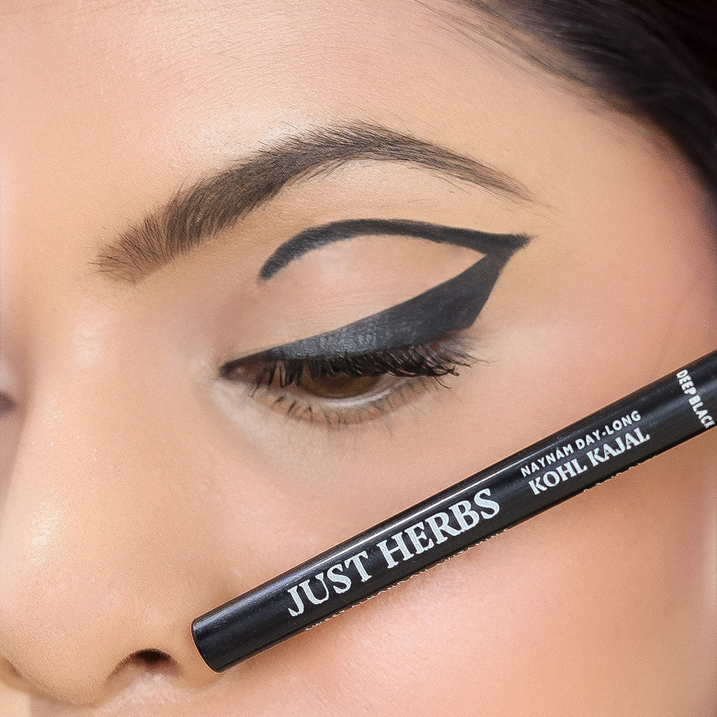 Retractable 2-in-1 Herbal Eyeliner + Kajal