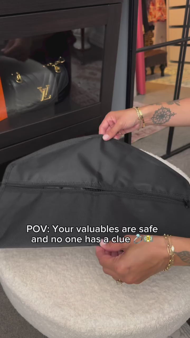 Hanger Document Holder Zipper Pouch