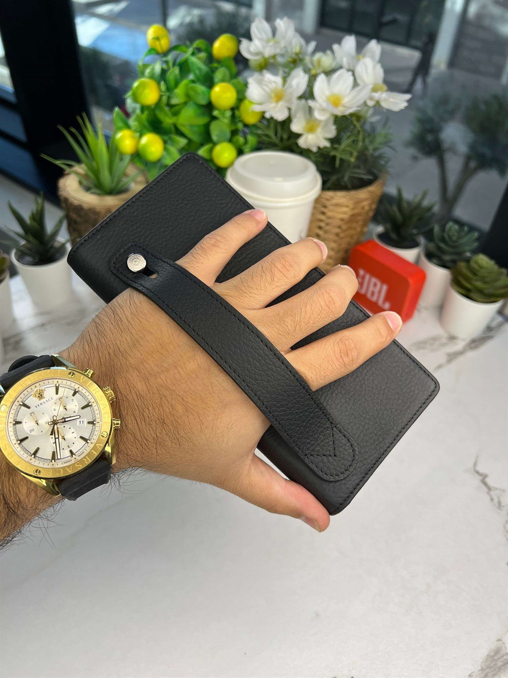 LUXE LEATHER LONG WALLET FOR MEN