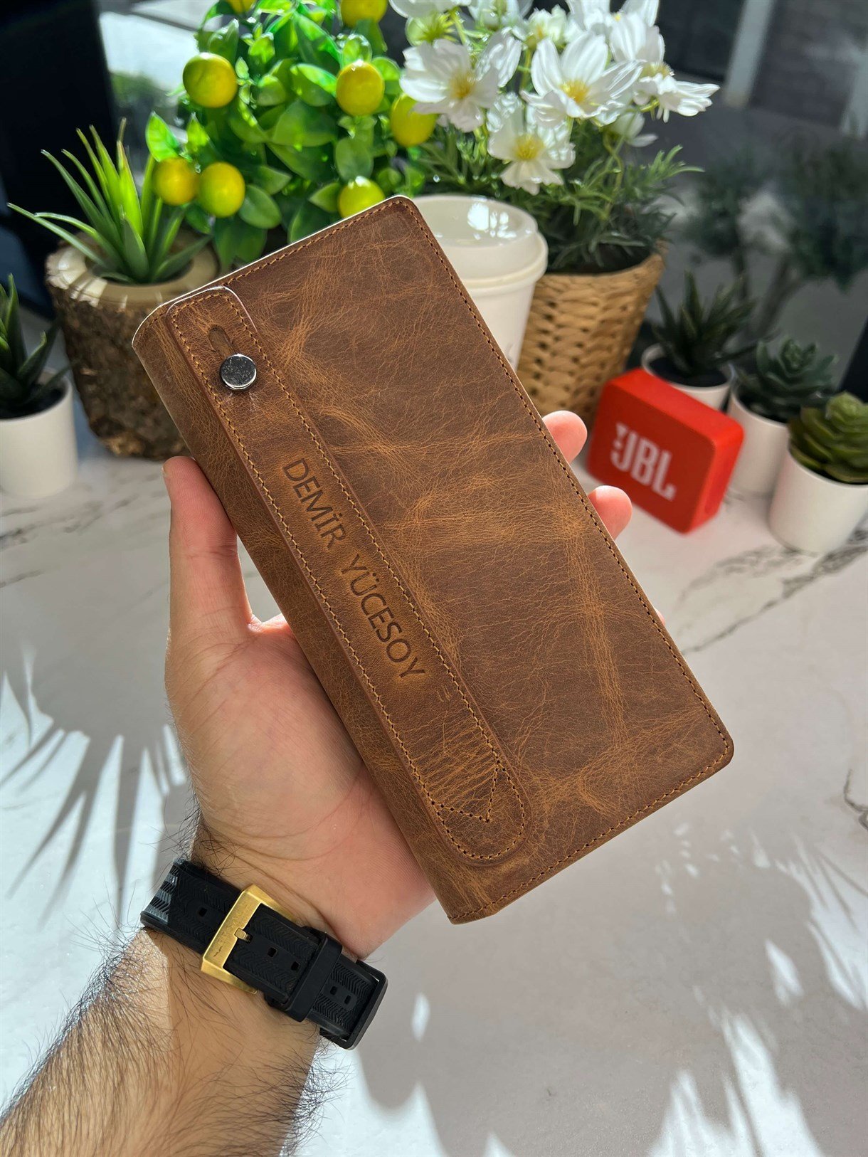 LUXE LEATHER LONG WALLET FOR MEN