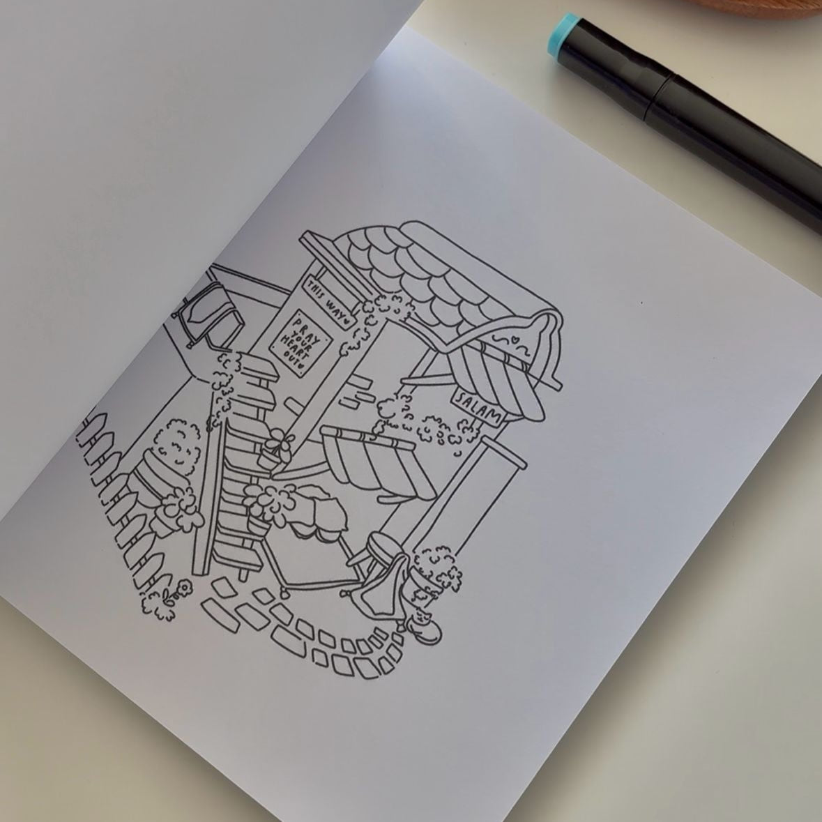 Calm & Colour - Colouring Book