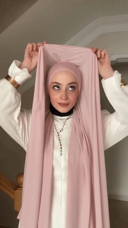 Turkish Hijab With Magnetic Buckle