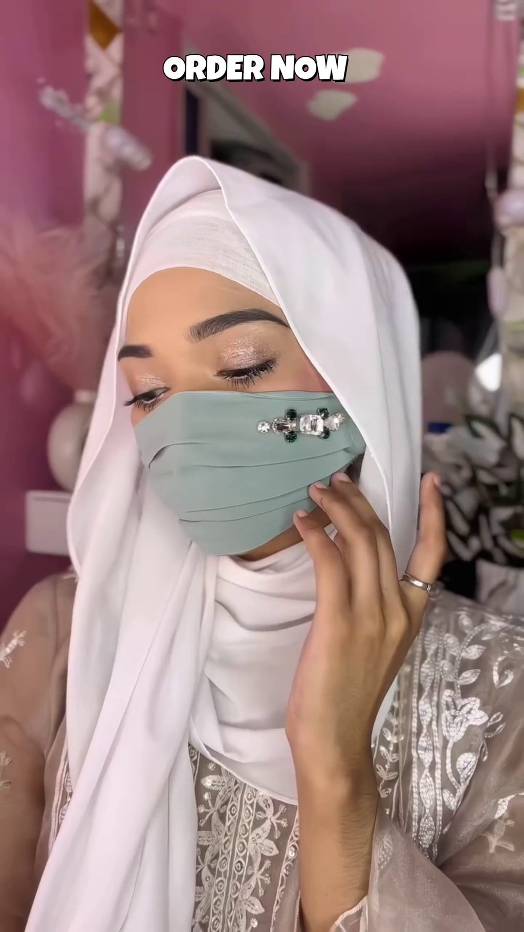 Handwork Premium Hijab Friendly Mask